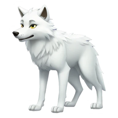 Animal-Jam-Arctic-Wolf full body sticker