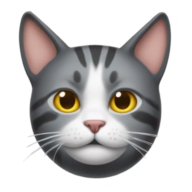 cat with COVID  sticker