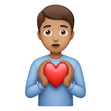 Confused inlove person sticker