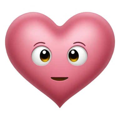 upside down heart sticker