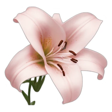 Lily rose deep sticker