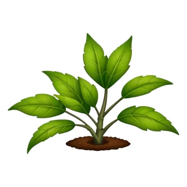 half dead half alive plant sticker
