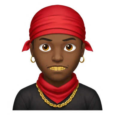 gangster bloods sticker