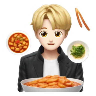 tteokbokki by Jungkook for Jimin sticker