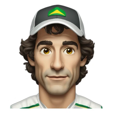 Ayrton Senna sticker