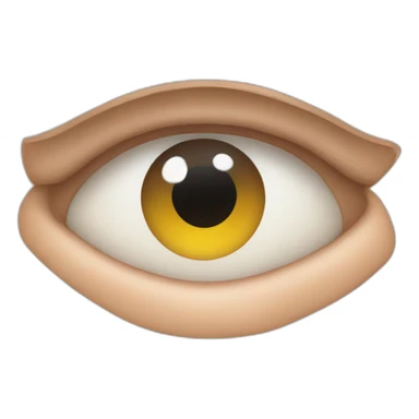 Eye bags sticker