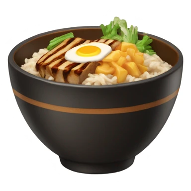 Teriyaki bowl  sticker