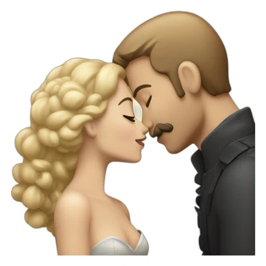 Esqueleto mandando un beso sticker