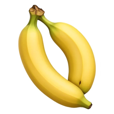 Skin removed Banana  sticker