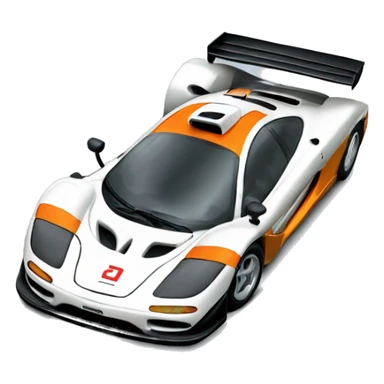 McLaren f1 car sticker