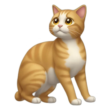 Gato aplaudiendo sticker