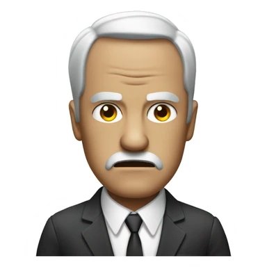 angry men in suit sticker