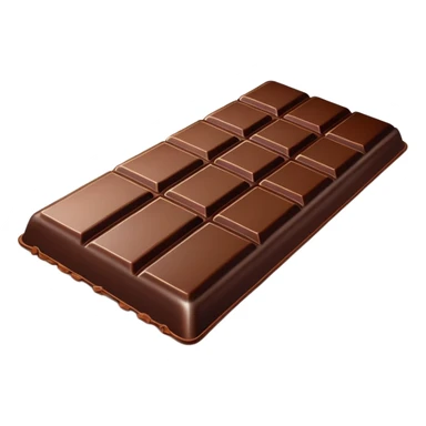 vertical Chocolate bar  sticker