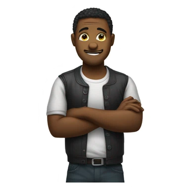 Emoji with devious side smirk while rubbing hands together  sticker