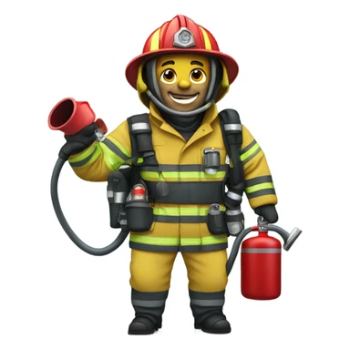 Randall fireman sticker
