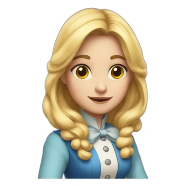 Alice-no-pais-das-maravilhas sticker