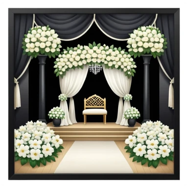 wedding venue sticker