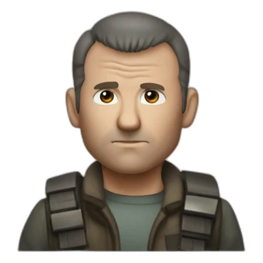 Rick Deckard in Blade Runner sticker