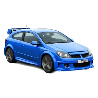 Blue Astra h vxr sticker