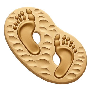 Footprints sticker