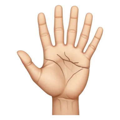 a hand saing no to something sticker