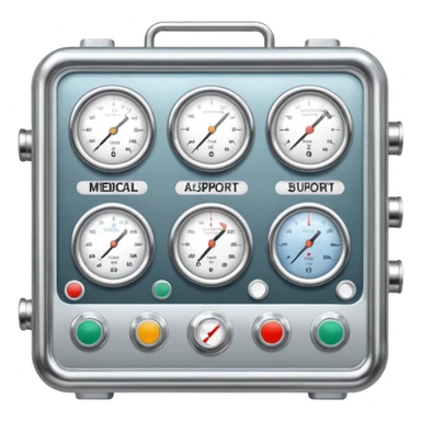 medical life support apparatus sticker