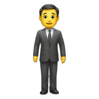 tiny man refusing to go to cheap hotels sticker