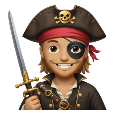 Jolly Rogger of shanks sticker