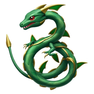 Pokemon  legendary Rayquaza sticker