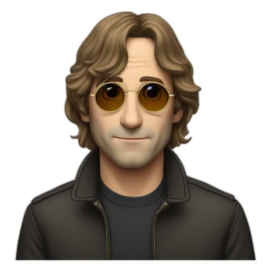Jhon lennon like sticker