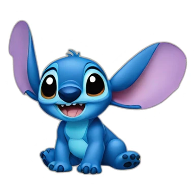 stitch from lilo and stich sticker