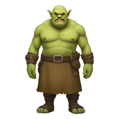 ogre  sticker