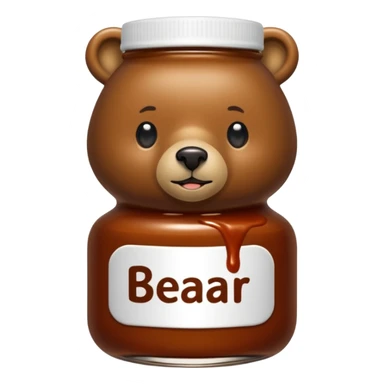 Make an emoji of Mahram's bear sauce. sticker