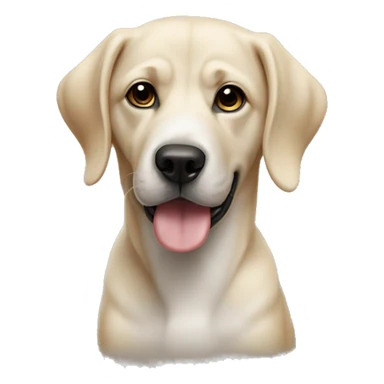 ekmek tutan köpek sticker