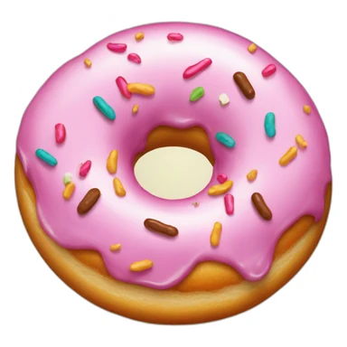 Picture of a donut sticker