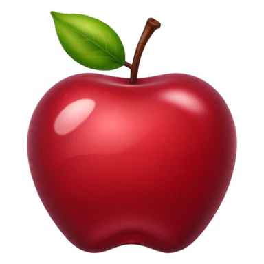 slighly more burgandy cherry red sticker