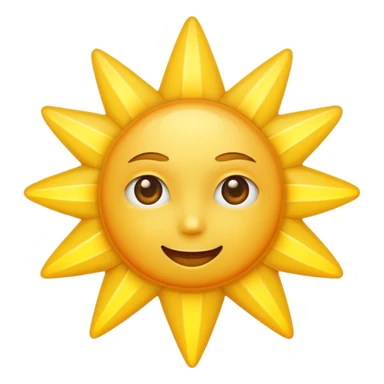 star SUN sticker