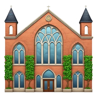 university building sticker