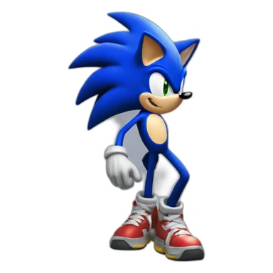 sonic the hedgehog dj sticker