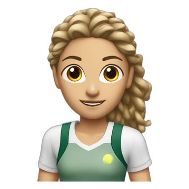 tennis player arantxa sanchez vicario sticker