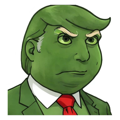 Donald Trump sticker