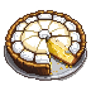 cream pie sticker