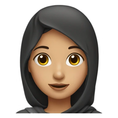 Palestinian girl sticker