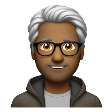 indian men with specs age 40 with hair sticker