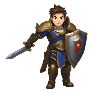 Garen League of legend sticker