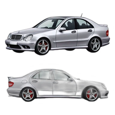 mercedes benz c32 AMG sticker