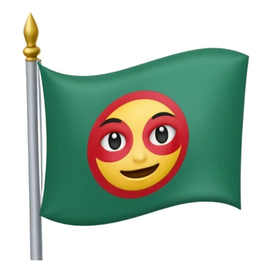 Emoji da bandeira da chechenia sticker