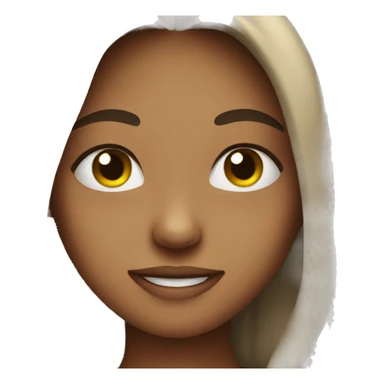 Flirting girl  sticker