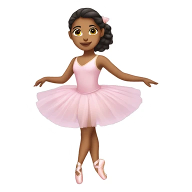 hispanic ballerina  sticker