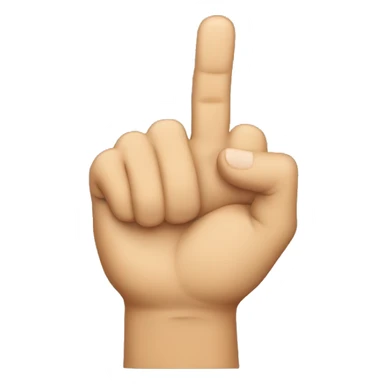 SF hand sign sticker